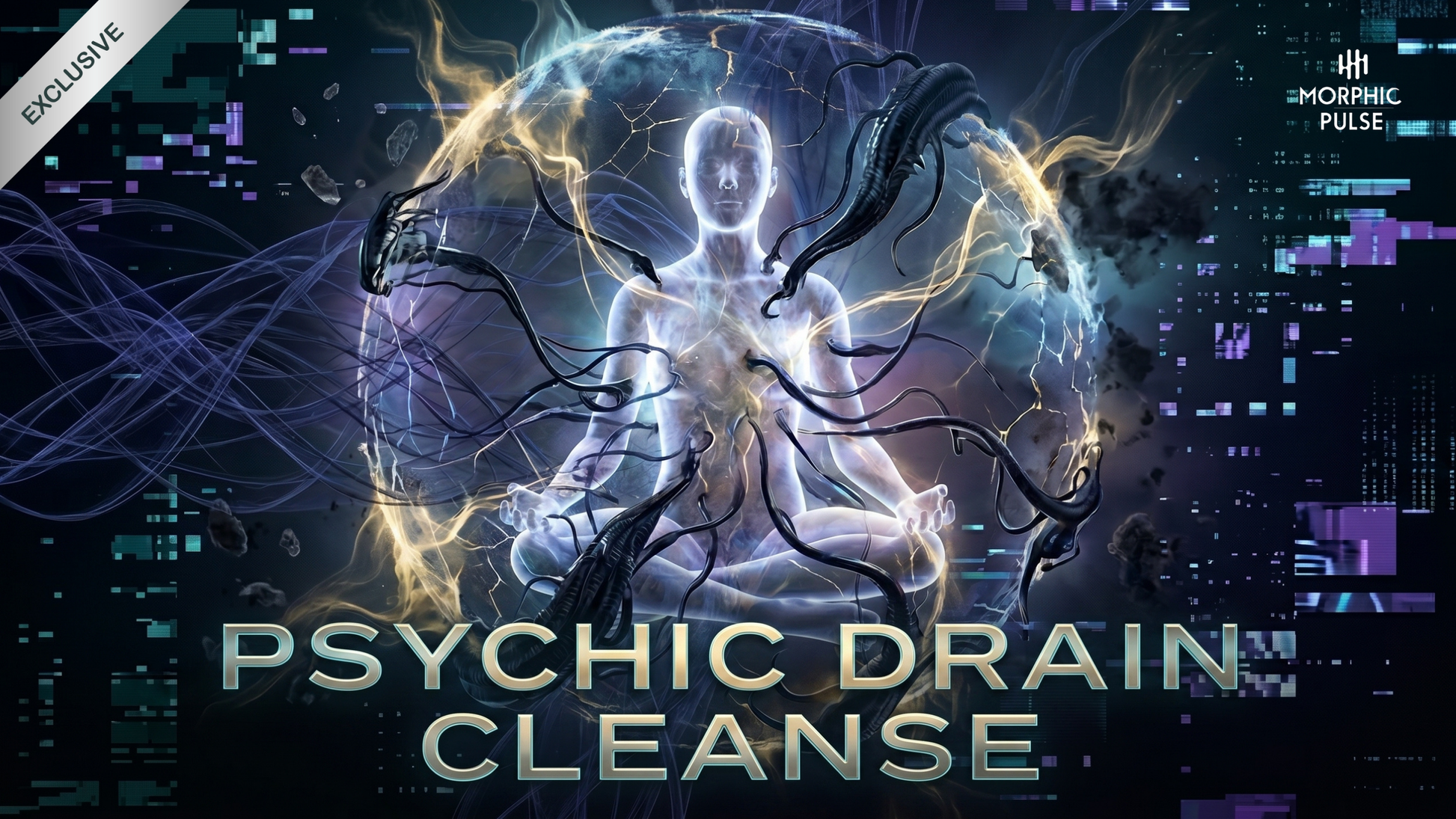 Psychic Drain Cleanse energy protection morphic field cover art