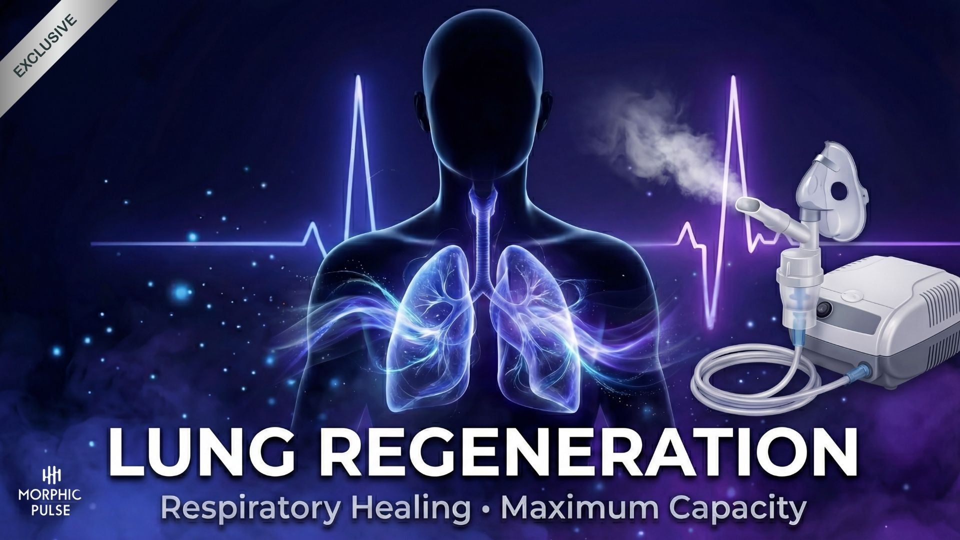Breathe Again respiratory support morphic field cover art