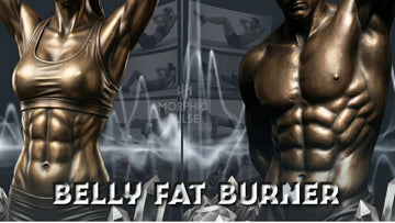 Belly fat burner and abdominal strength morphic field cover art
