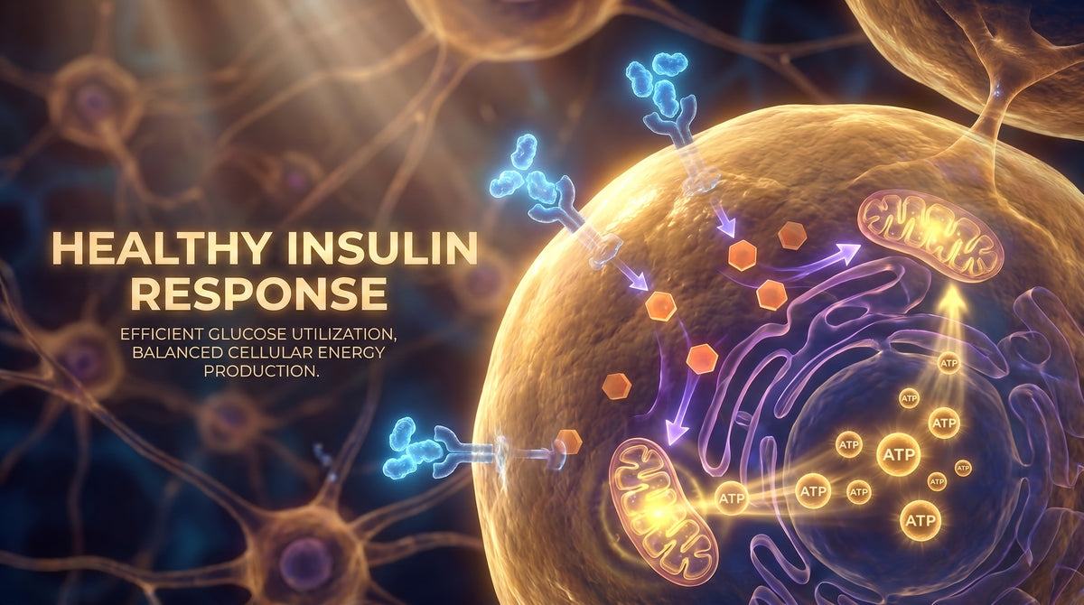 INSULIN RESPONSE & GLUCOSE UTILIZATION  Metabolic Balance • Cellular Energy • Insulin Signaling • Glucose Management - BOOSTED Full Premium Program (3 Fields)