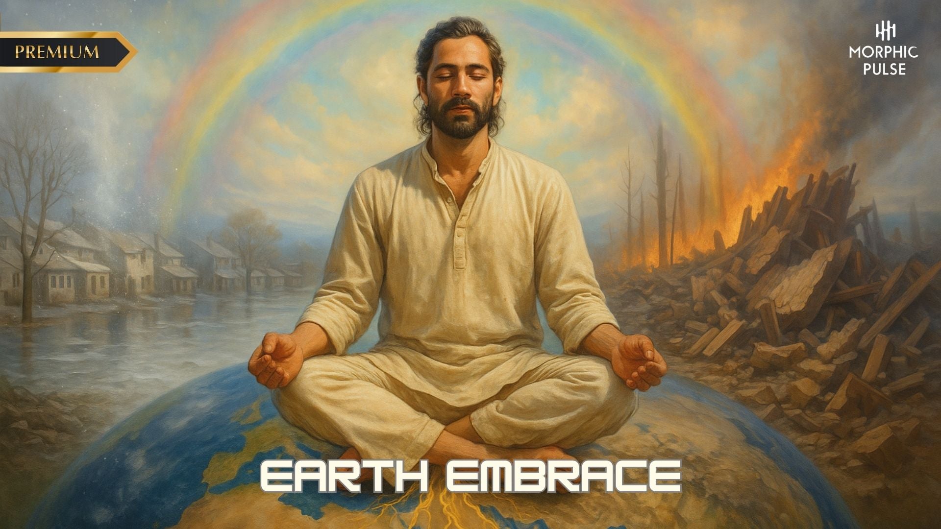 Earth Embrace : Grounding, Safety, Healing Through Disasters, Grief Recovery, and Deep Emotional Stability Field