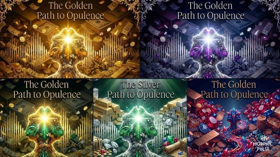 The Golden Path to Opulence wealth field cover art