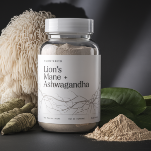 lion's mane + ashwagandha